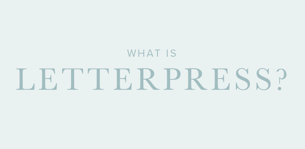 What is Letterpress?