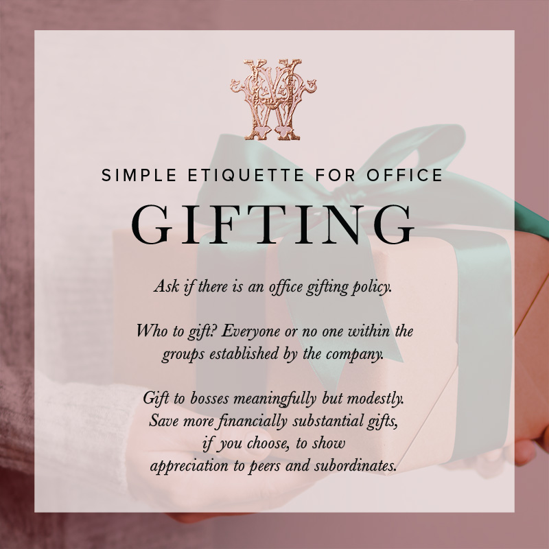 5 Rules Of Office Gift Etiquette - Work It Daily